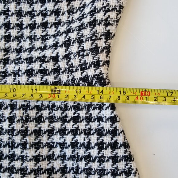 Sandro! Lace-Paneled Cotton-Blend Tweed Mini Dress (EU/38) - Picture 12 of 14